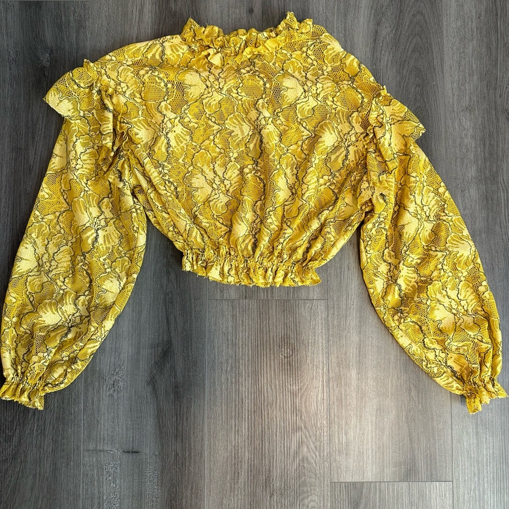Zara crop top